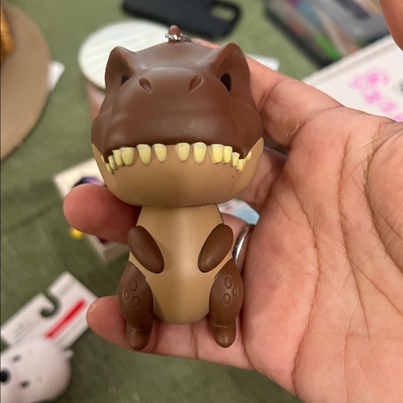 Hallmark Jurassic Park T Rex Dinosaur Dino Collectible Vinyl Ornament NEW - Picture 2 of 2